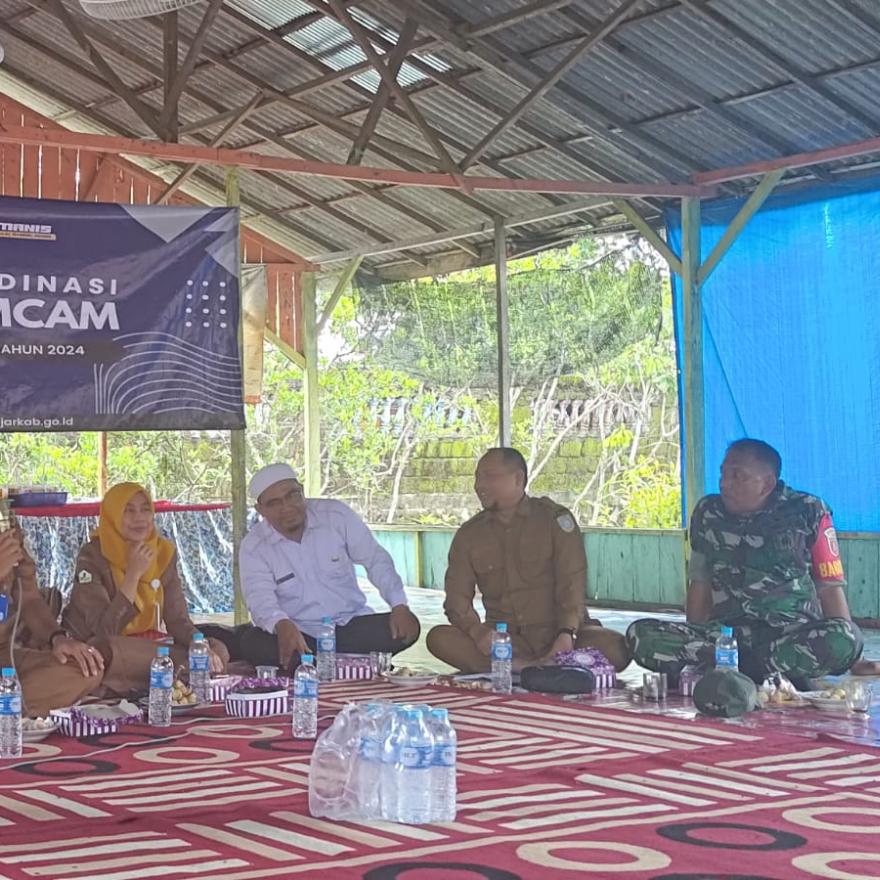 Rapat Koordinasi Pembakal Sekecamatan Mataraman, Desa Pasiraman Menjadi Tuan Rumah 